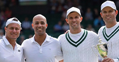 Bryan/Bryan vs Blake/Hewitt: Gentlemen's Invitational Doubles Final Highlights | Wimbledon 2023
