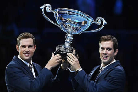 Bryans Take Home 2 ATP World Tour Awards: No. 1 Doubles Team & Fans’ Favorite