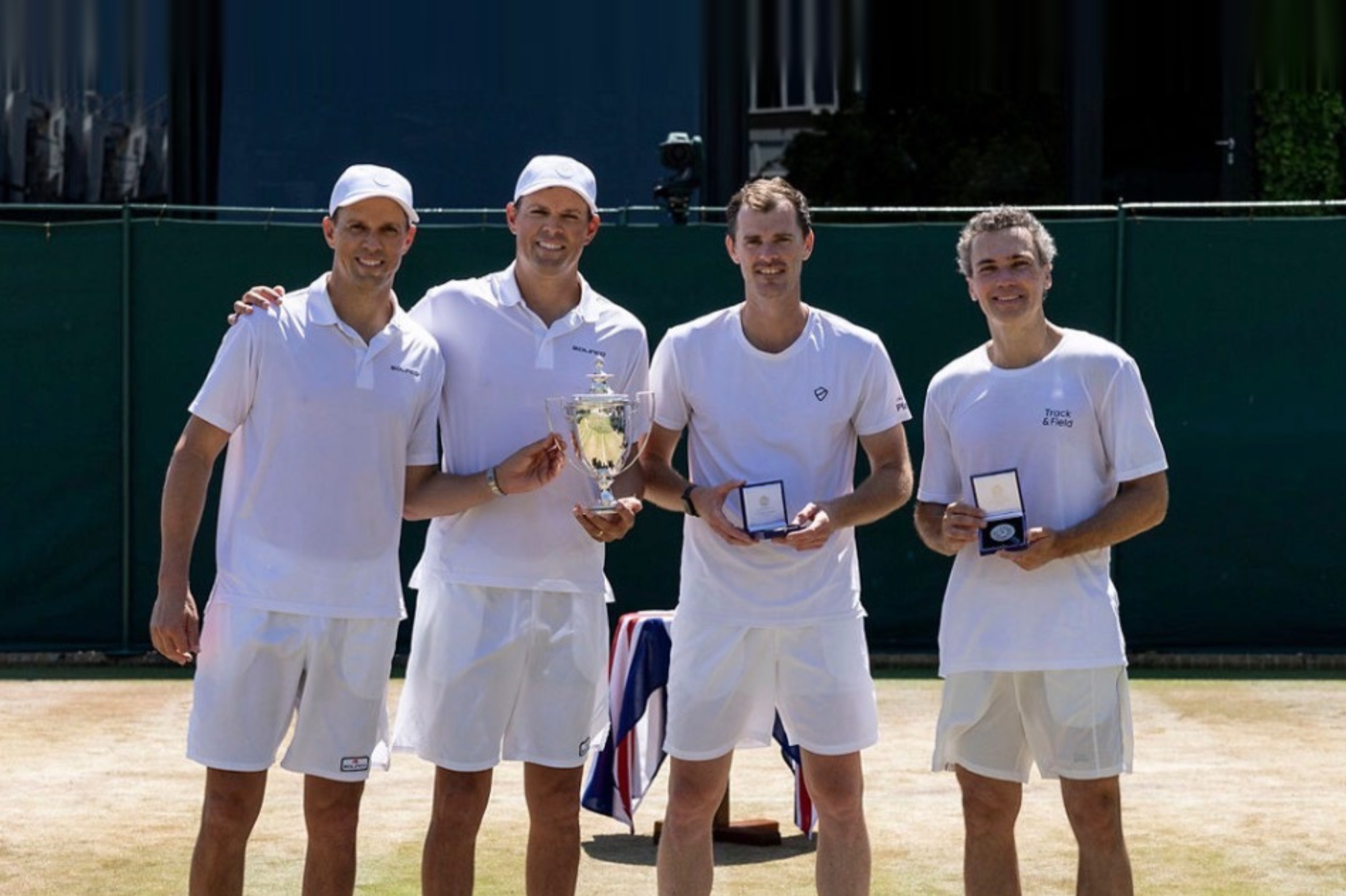 Bryans Win Record 5th Consecutive Wimbledon Gentlemen’s Invitational Doubles Title